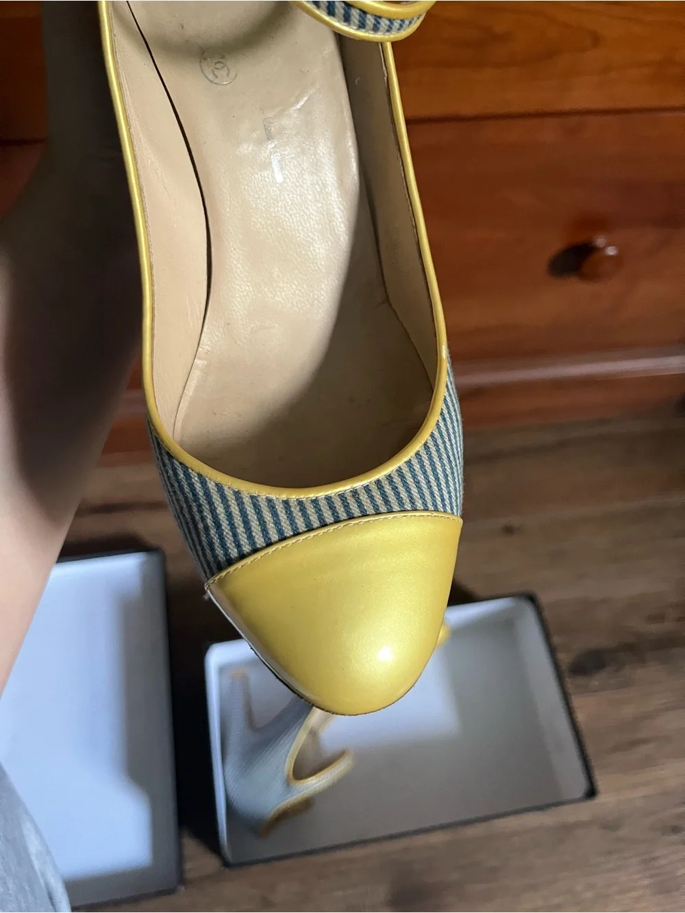Chanel Mary Jane Heels